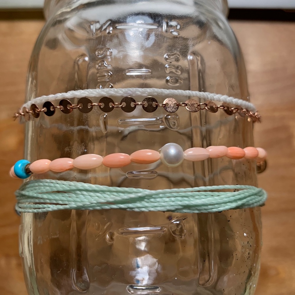 Pura Vida Pearl bracelet set